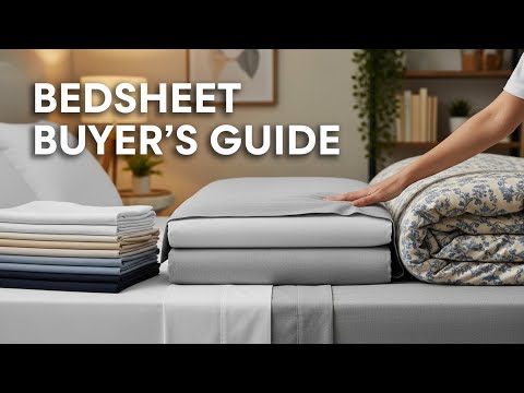 BEDSHEET BUYER'S GUIDE The 800 Thread Count Lie & The Best Sheets for Hot Sleepers #2026 #christmas