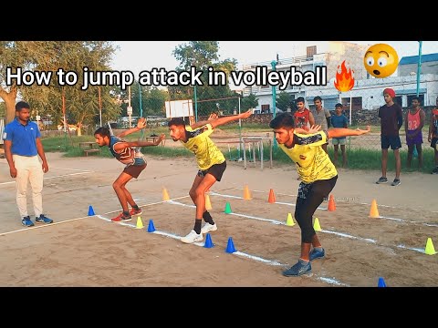 how to jump attack in volleyball | special training for attackers | volleyball attack training 2024