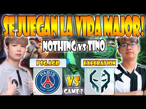 PSG.LGD VS EXECRATION BO2[GAME 2] NOTHINGTOSAY VS PALOS- THE LIMA MAJOR 2023 - DOTA 2