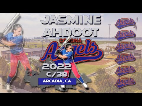 2022 Jasmine Ahdoot (3.9 GPA) Catcher and Corners, Softball Skills Video- Corona Angels Howard