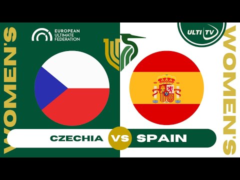 Czechia vs Spain — WOMEN'S Pool — European Ultimate Championships #EUC2023
