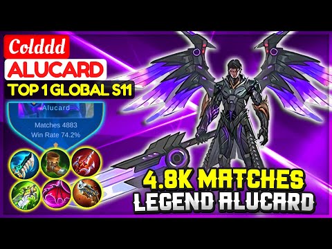 4.8K Matches Legend Cold Alucard [ Top 1 Global Alucard S11 ] ES BUAH DINGIN AKA Cold - MLBB