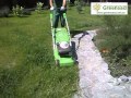 Как правильно стричь газон вдоль дорожек 