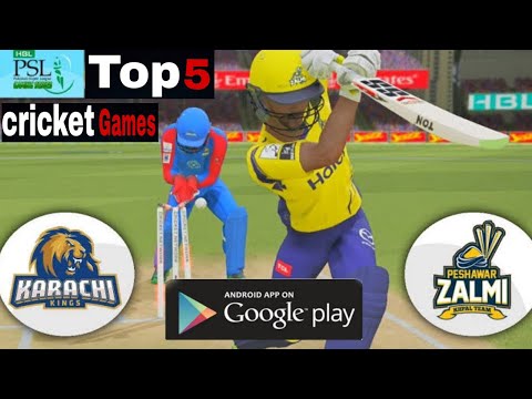 Top 5 Cricket Games For Android|PSL Game|Pak Game Studio|Pakistan