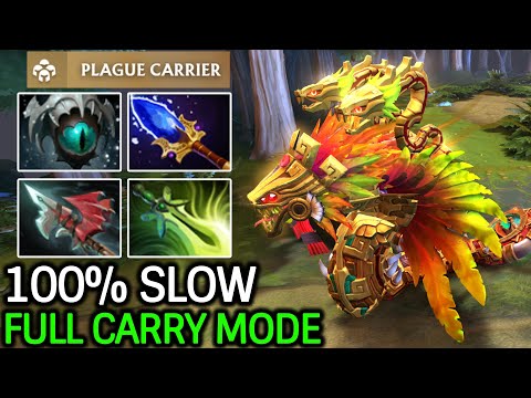 Venomancer Full Carry Mode – 100% Slow Cancer Build Dota 2