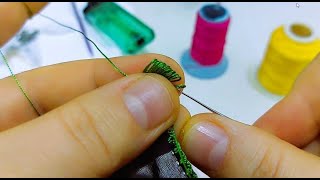 Yeni adıyla mercimek oyası bu oya renkli yazmaya da şahane oldu tığ oyası