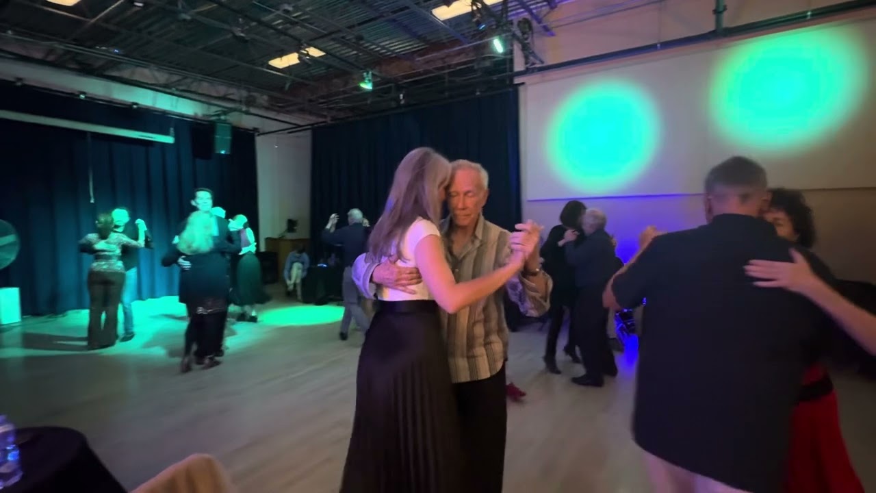 Maestro Joe Powers at Tango Brilliante. Glen Echo. Nov. 10, 2024