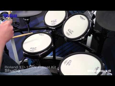 Roland TD-15KV V-Drums Electronic Drums Demo