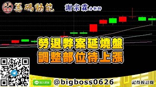 【大戶羅盤籌碼動能】 #謝宗霖1211，勞退弊案延燒盤 調整部位待上漲 (圖)