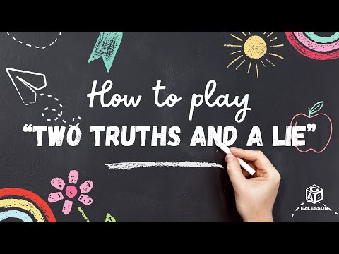 Two Truths And A Lie Game Examples