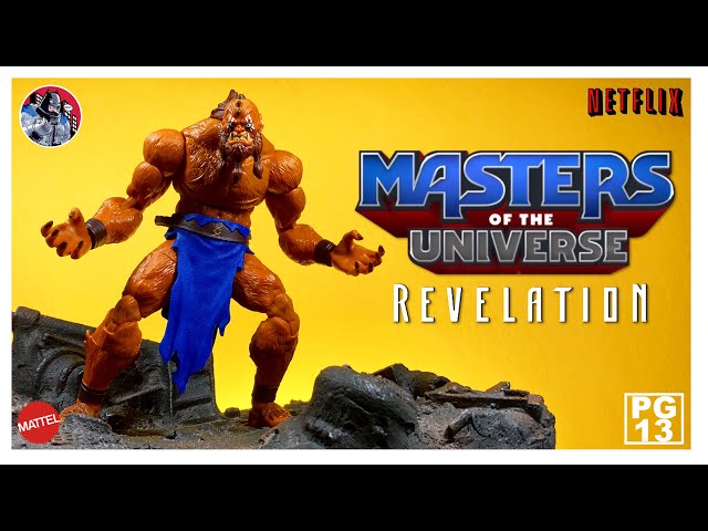 Vídeo relacionado con Masters of the Universe (Masters del Universo Revelation) Figura Beast Man, muñeco articulado de juguete (Mattel GYV16)