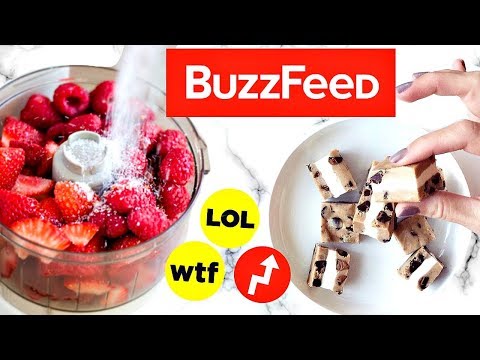 BUZZFEED SUMMER SNACK RECIPES TESTED! Video