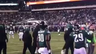 Eagles players getting hype off Meek Mill’s Dreams & Nightmares Intro