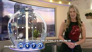 Powerball Results - Draw 1546 - 01 January 2026