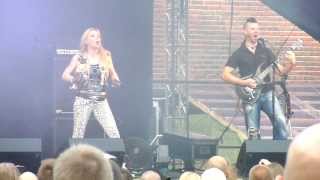 Holy Moses - Finished with the Dogs live @ Jalometalli, 10.8.2013, Club Teatria, Oulu, Finland