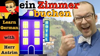 German Listening Practice: Booking a Hotel for Your Vacation