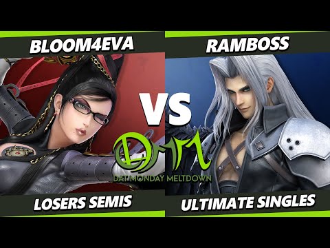 DAT MM 300 Losers Semis - Bloom4Eva (Bayonetta) Vs. RAMBOSS (Sephiroth) Smash Ultimate - SSBU