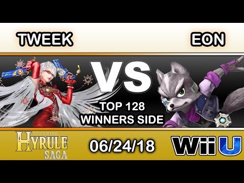 Hyrule Saga - Tweek (Bayonetta) Vs GRV | Eon (Fox) Top 128 Winners - Smash 4