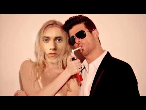 Robin Thicke & Eminem - Just Blur It ft. Dr Dre (Blurred Lines Just Lose it Mashup)