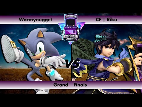 Flynn's Arcade 071 Grand Final - Wormynugget (Sonic) vs CF | Riku (Dark Pit) SSBU Tournament