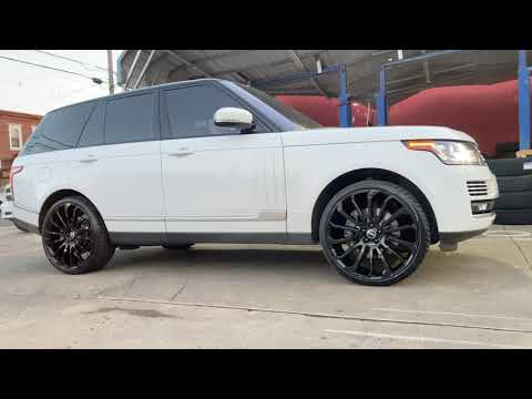 Range Rover on 24s Autobiography Rims