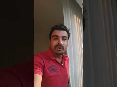 Ashwin Kumar No retakes.. no scripts.. first live video on FB.. reaching my Time in Poland. Official Visit.
