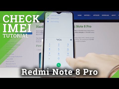 How to Locate IMEI & Serial number in Xiaomi Redmi Note 8 Pro - Check IMEI & SN