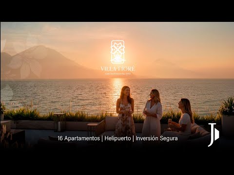 🏡 Villa Fioré – Apartamentos con vista al Lago de Atitlán | San Antonio Palopó, Guatemala
