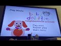 Opening Closing To Baby Dolittle Neighborhood Animals 2001 DVD