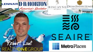 SEAIRE by Metro Places Lagoon New Construction Community in Parrish FL with Robe