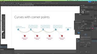 Practice with the Pen Tool in Illustrator: Curves with Corner Points