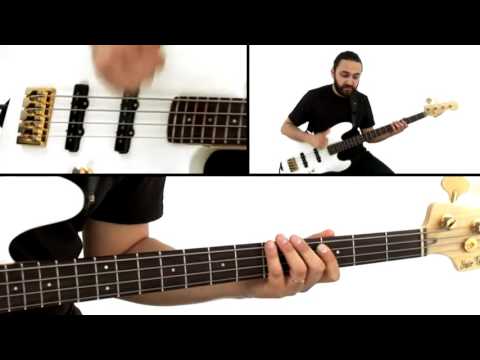 Bass Guitar Grooves - #17 Slap Funk - Teymur Phell