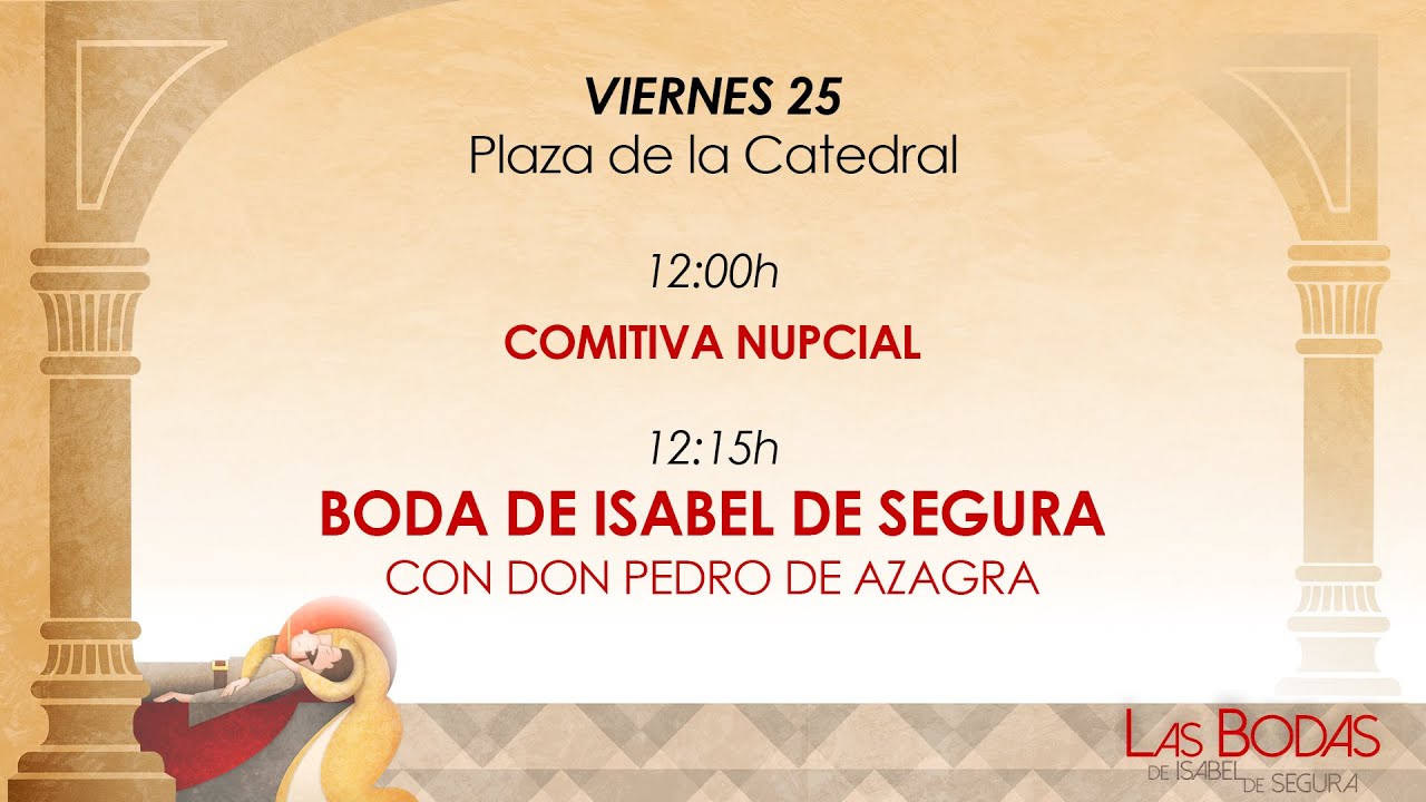 Bodas de Isabel de Segura con Don Pedro de Azagra