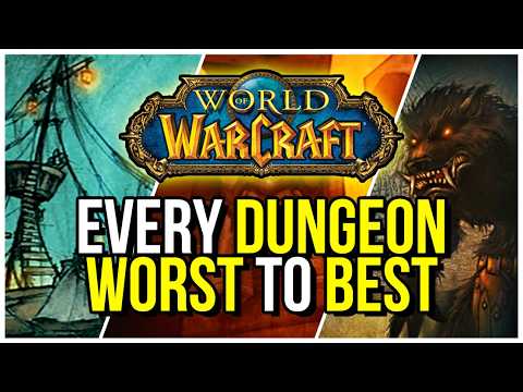 I Rated EVERY Vanilla WoW Dungeon | World of Warcraft