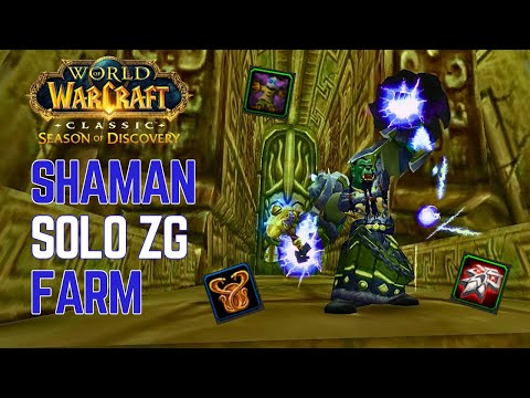 Shaman Solo ZG Farm - One-pull Crocs & Tigers - Gold, Rep, Bijous, Coins, Dolls