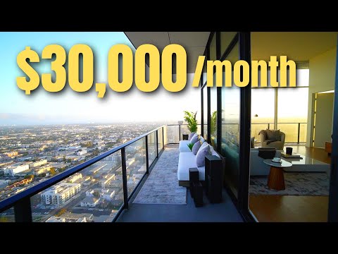 NEW LOS ANGELES HIGHRISE PENTHOUSE TOUR!