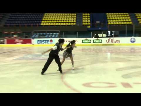 12 Melinda MENG / Andrew MENG (CAN) - ISU JGP Croatia Cup 2012 Junior Ice Dance Short Dance