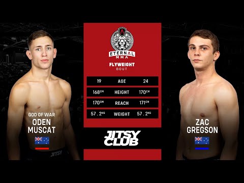 Eternal MMA 75 - Oden Muscat VS Zac Gregson - MMA Fight Video