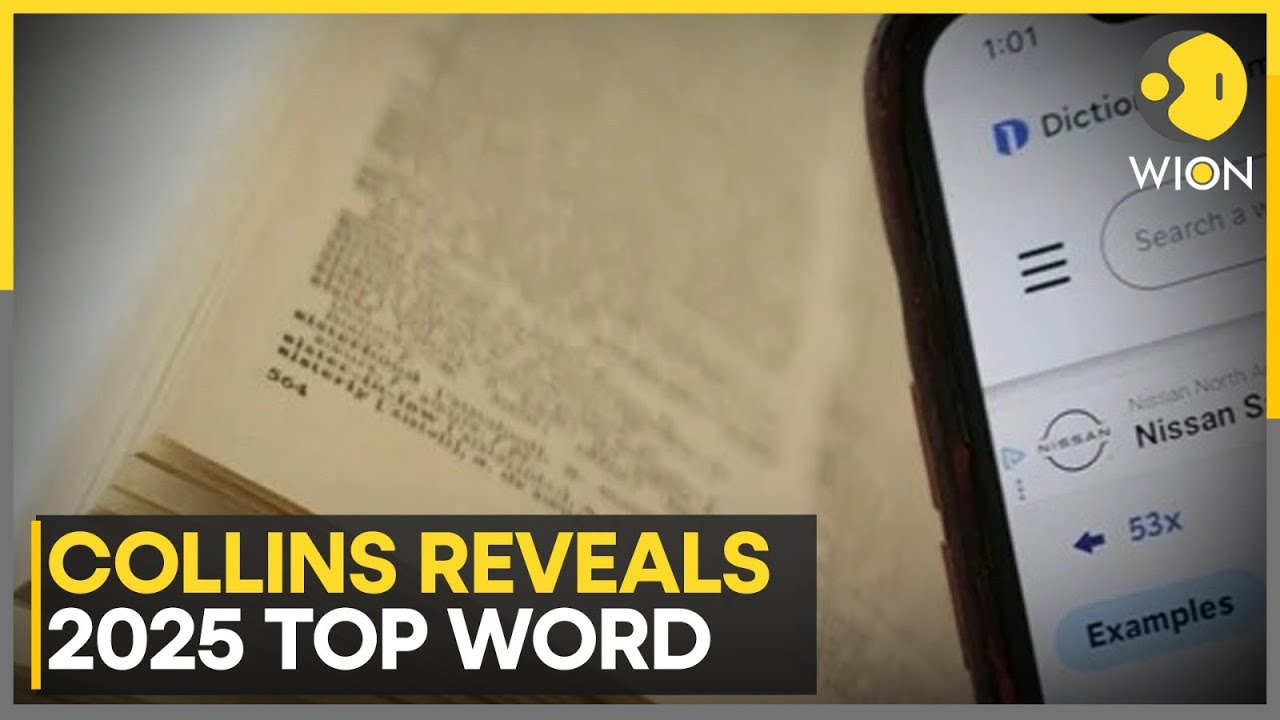 Collins Reveals 2025 Word of the Year | Language Trends Explained | WION