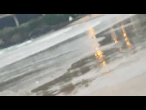 BINA   BEACH. Boat  entering  in  to  sea