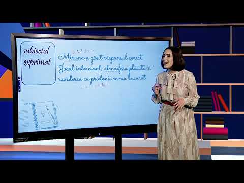 TeleŞcoala: Limba şi literatura română clasa a VIII-a - Subiectul (@TVR2)