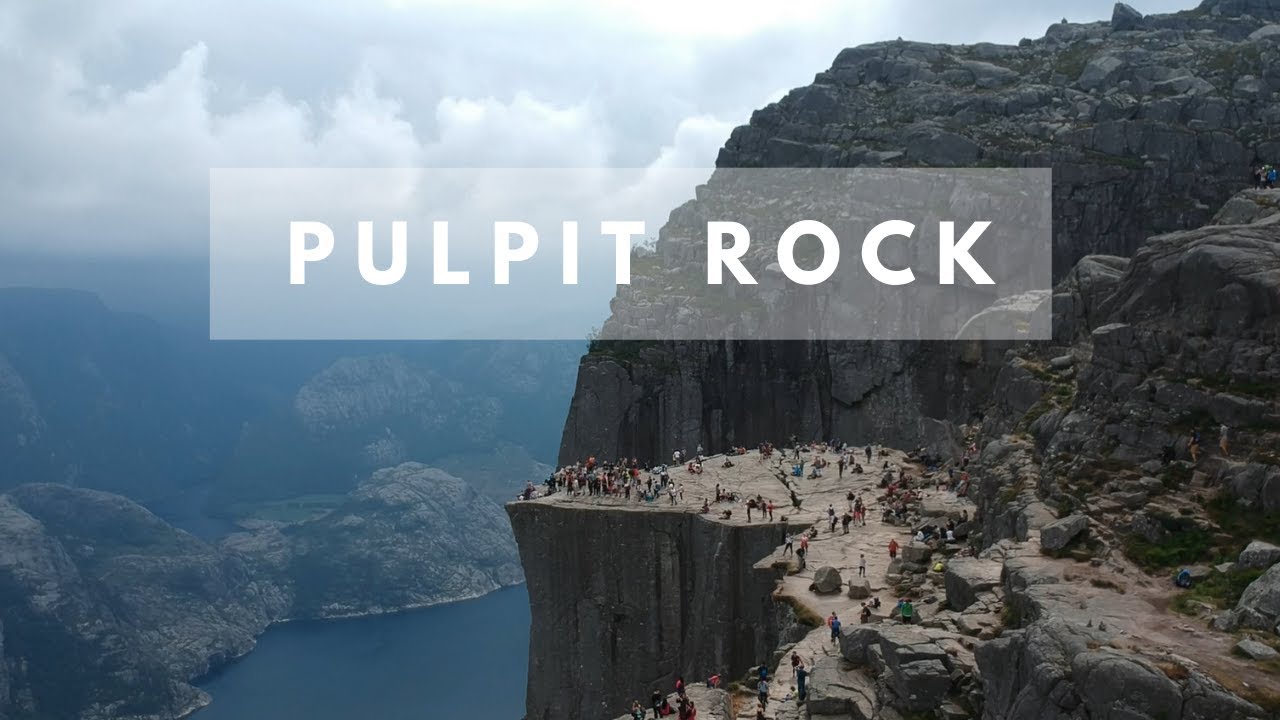 Join an adventurer on a hike to Pulpit Rock.