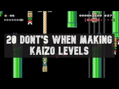 20 Dont's When Making Kaizo Levels