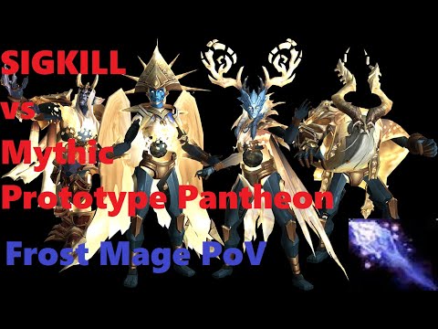 SIGKILL vs Mythic Prototype Pantheon (Frost Mage)