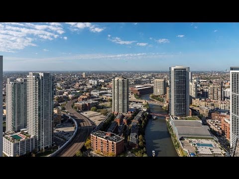 Tour a sunset-view penthouse at the new Wolf Point West apartment tower