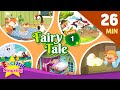 Level1 Stories Fairy Tale Compilation 26 Minutes English Stories Reading Books