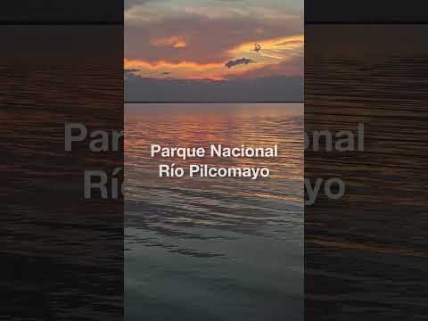 Atardecer en la Laguna Blanca del Parque Nacional Rio Pilcomayo #argentina #formosa #vlog