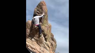 Video thumbnail of Leany Face, V2. Flasgstaff