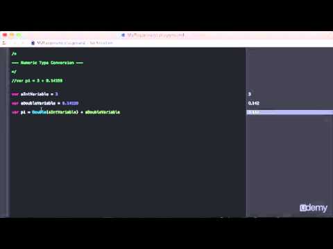 SECTION 2:Video 15 Numeric Type Conversion
