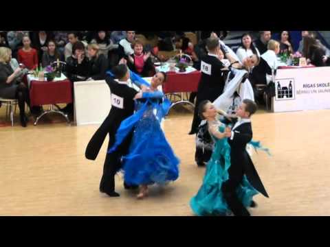 LČ ST 2012 Junior II Aidens Zalāns - Beāte Anne Strauta 1.2fin foxtrot